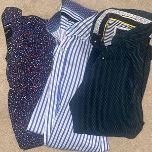 BUNDLE 3 for 10! Size small Tahari and Denim and flower men’s button ups